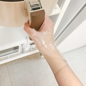 투명 실리콘 손목 보호대 (1개입)